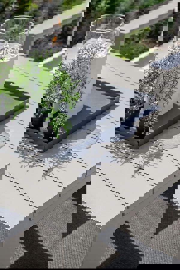 Garden Impressions Levanto - Outdoor Corner Sofa Group with Dining Table and Bench