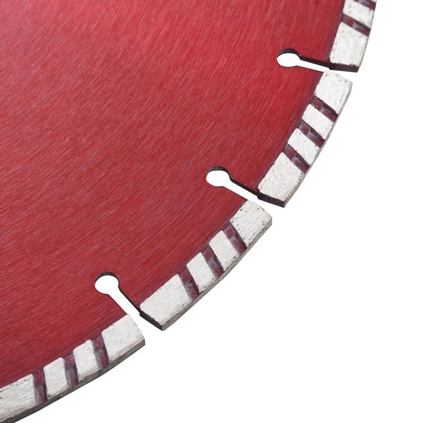 Berkfield Diamond Cutting Disc with Turbo Steel 350 mm