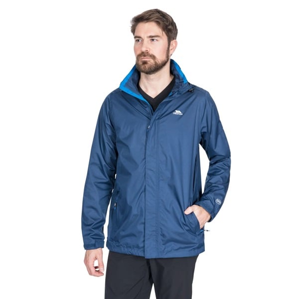 Trespass Men's Fraser II Waterproof Jacket - Navy Tone