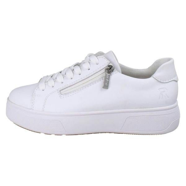 Rieker Womens Rieker Platform Lace Up Trainers With Side Zip M7701