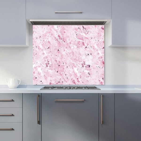 Warren Reed - Designer Plush Pink Quartz Effect Kitchen Splashback