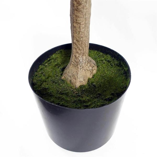 Premium Artificial Eucalyptus Tree Faux Silver Dollar Leaves 150cm - Evergreenery