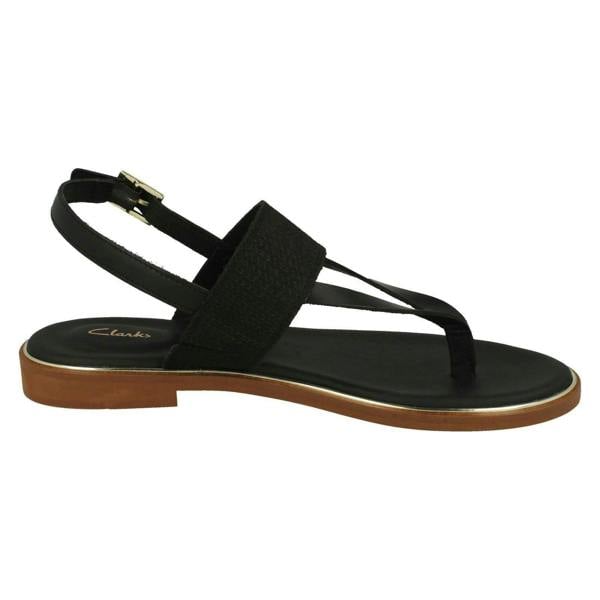 Clarks Ladies Clarks Stylish Toe Post Sandals Ellis Opal
