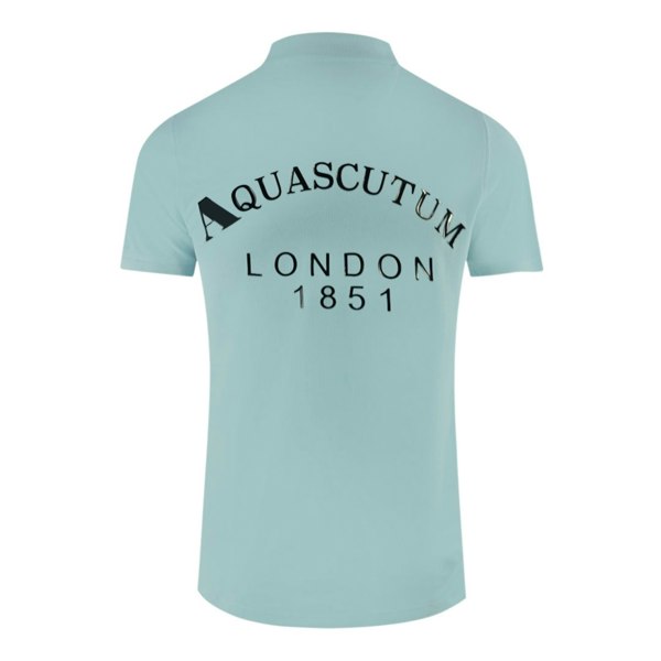 Aquascutum London 1851 Polo Shirt - Light Blue