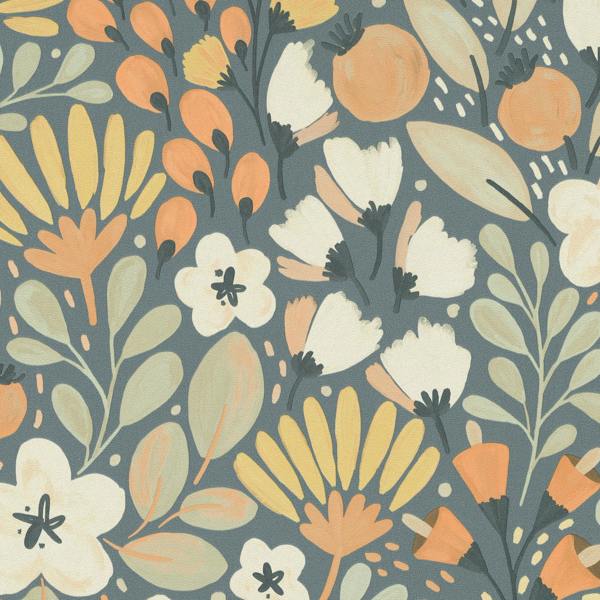 Erismann Jardin Poetry Floral Wallpaper