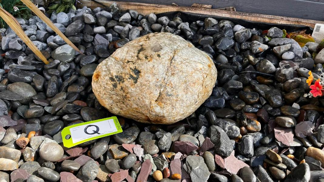Drilled Natural Bouler Q Water Feature