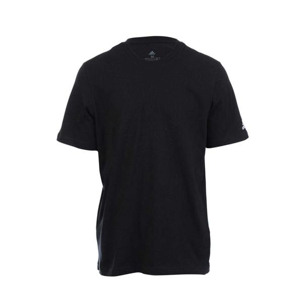 Adidas Mens Blank T-Shirt - Black - 