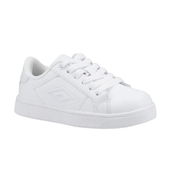 Umbro Childrens/Kids Medway Lace Trainers - White