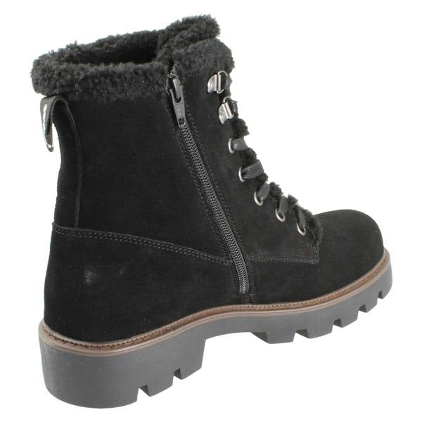 Hush Puppies Ladies Hush Puppies Suede Casual Ankle Boots Aurelia