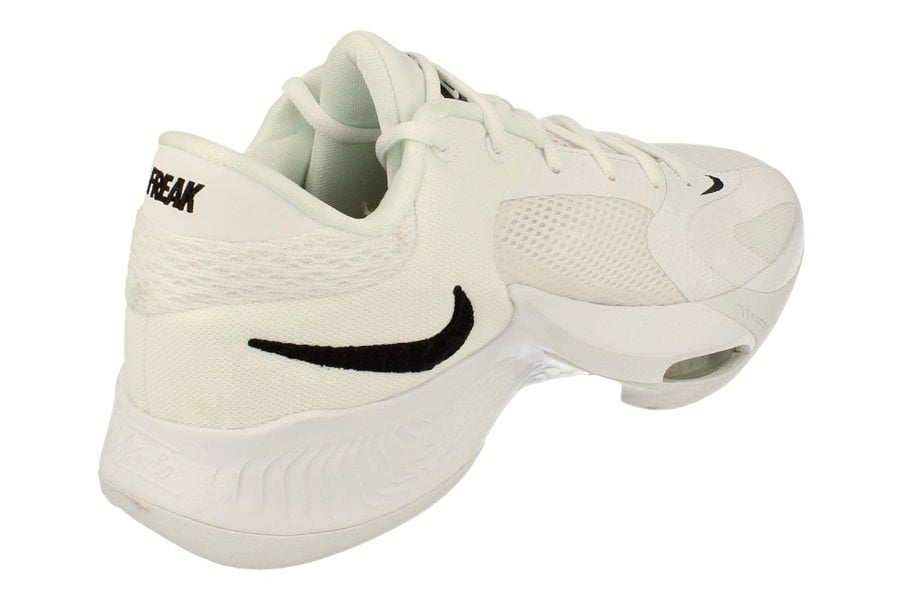 Nike Zoom Freak 4 Tb Promo Mens Basketball Trainers Dx6652  100 - White Black White 100 - Photo 2