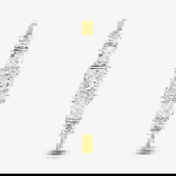 T. H. Baker 18ct Yellow Gold Certified 1.63ct Radiant Cut Diamond Five Stone Ring RN10763