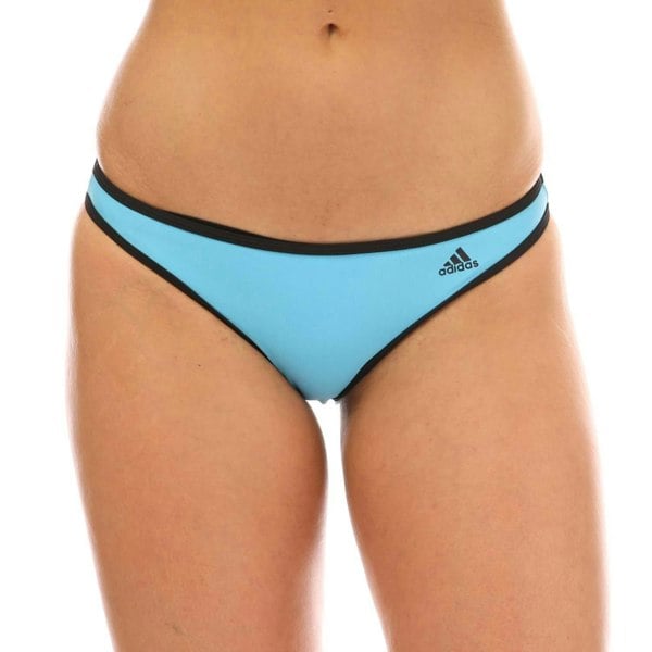 Adidas Womens Souleaf Bikini Bottoms - Sky/Black