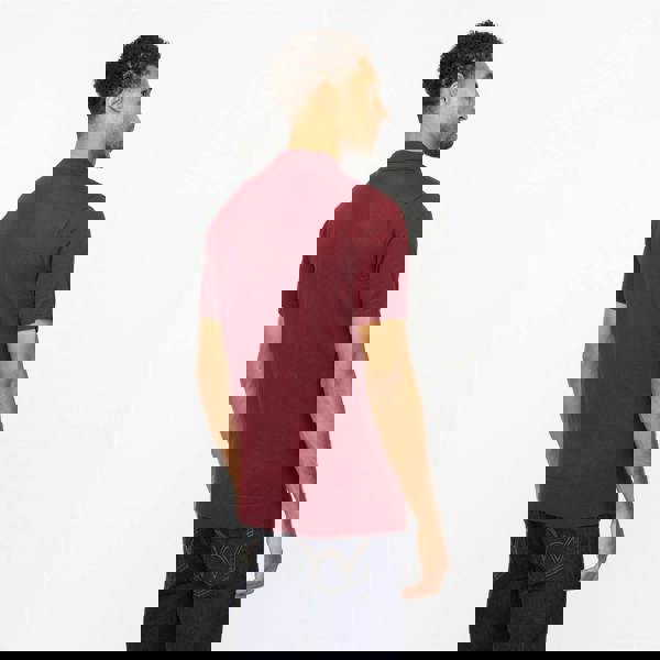 Gabicci V55GK04 Mens Jackson Short Sleeve Plain Knitted Three Button Polo Gabicci Vintage - MULBERRY