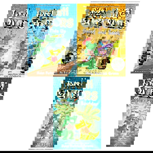 Investigators Series John Patrick Green Collection 3 Books Set SET 2 (Braver and Boulder, Heist and Seek, All Tide Up [Hardcover])