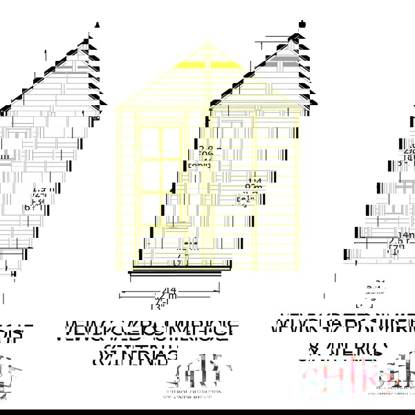 Shire Welwick Hexagonal Gazebo Summerhouse 8x7  12mm Cladding