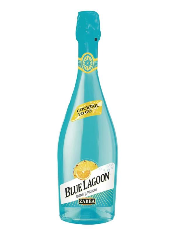 Zarea Blue Lagoon Cocktail To Go Sparkling Cocktail