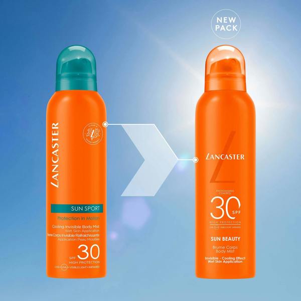 Lancaster Sun Sport  Cooling Invisible Mist Wet Skin Application for Body SPF30 200ml - Additional 6