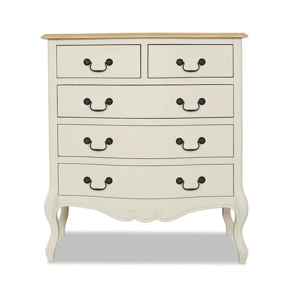 Statement Furniture Juliette Chest of Drawers 2 Over 3 French Style Chest
