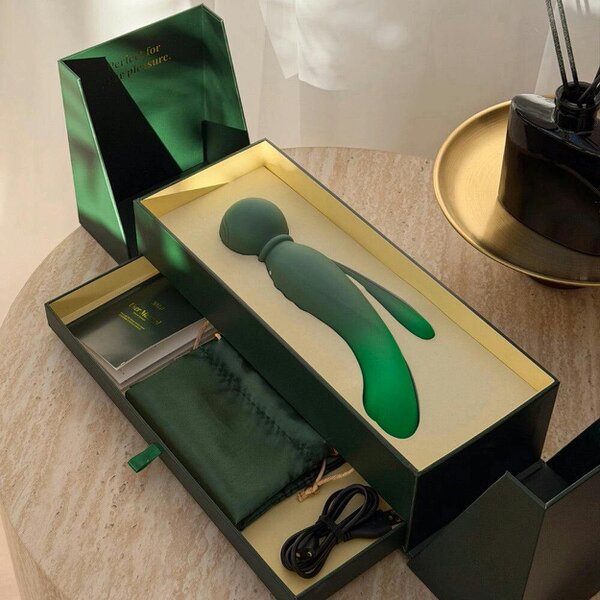 MYLO Earth Luxury 3-in-1 Body Wand Massage Vibrator