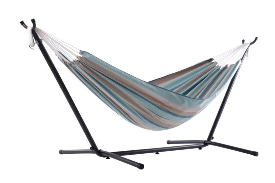 Vivere's Combo - Sunbrella Gateway Mist Hammock with Stand (8ft)