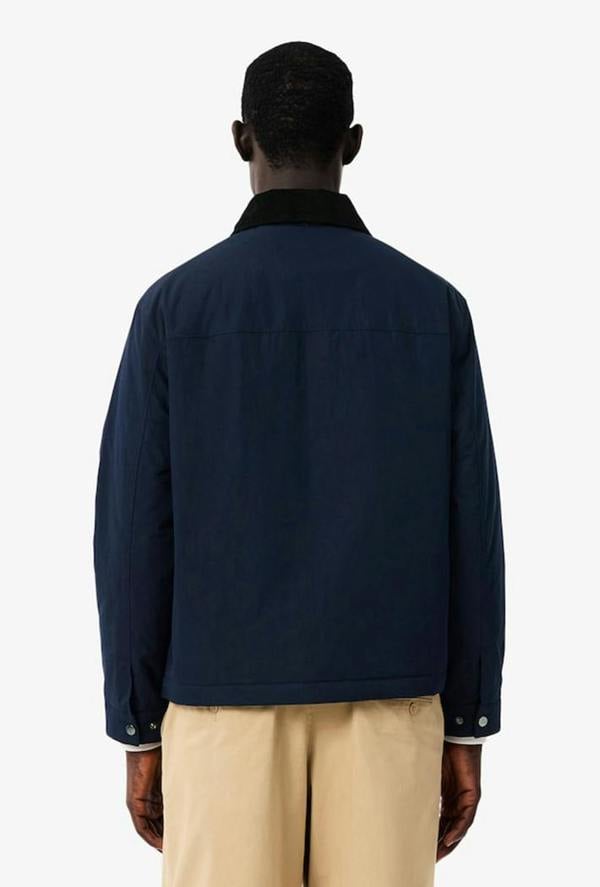 Lacoste Corduroy Collar Cotton Jacket