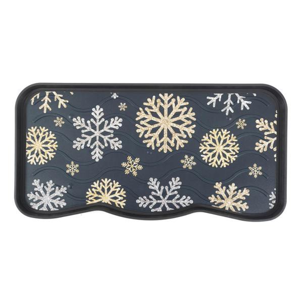 Nicoman Shoes, Boots & Wellies Tray - Snowflakes