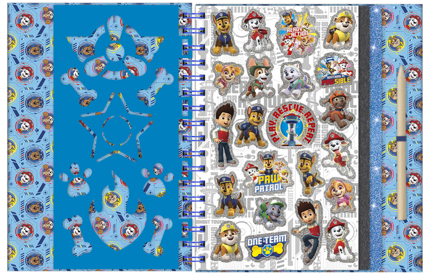 Totum Paw Patrol Scratchbook