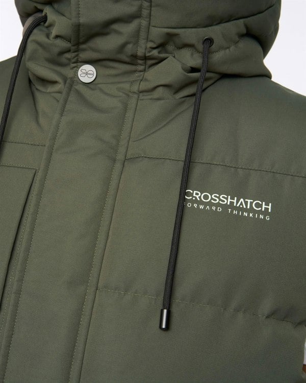 Crosshatch Milwaka Gilet Olive