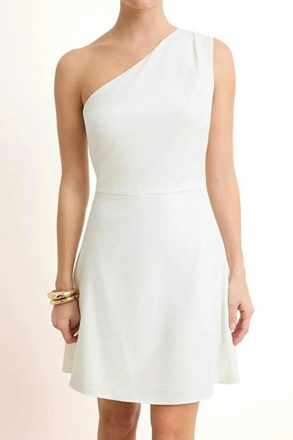 WOVCOR Mini Stretchy Woven Dress