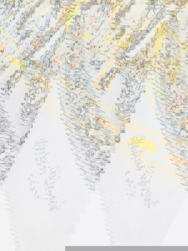 Atelier Choux Baby Carousel Swaddle in White (100cm)