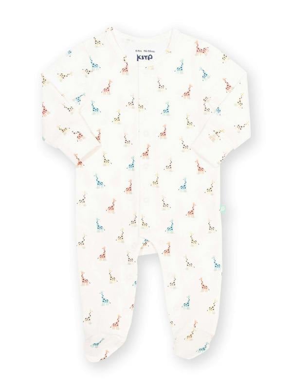 Kite Baby Organic Sweet Giraffe Sleepsuit