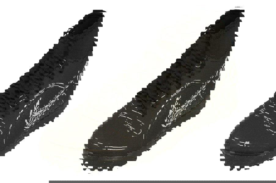 Nike Superfly 8 Club Tf Mens Football Boots Dj2909 Trainers Shoes  007 - Black Metallic Silver 007 - Photo 0