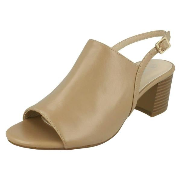 Anne Michelle Ladies Anne Michelle Mid Heel Mules