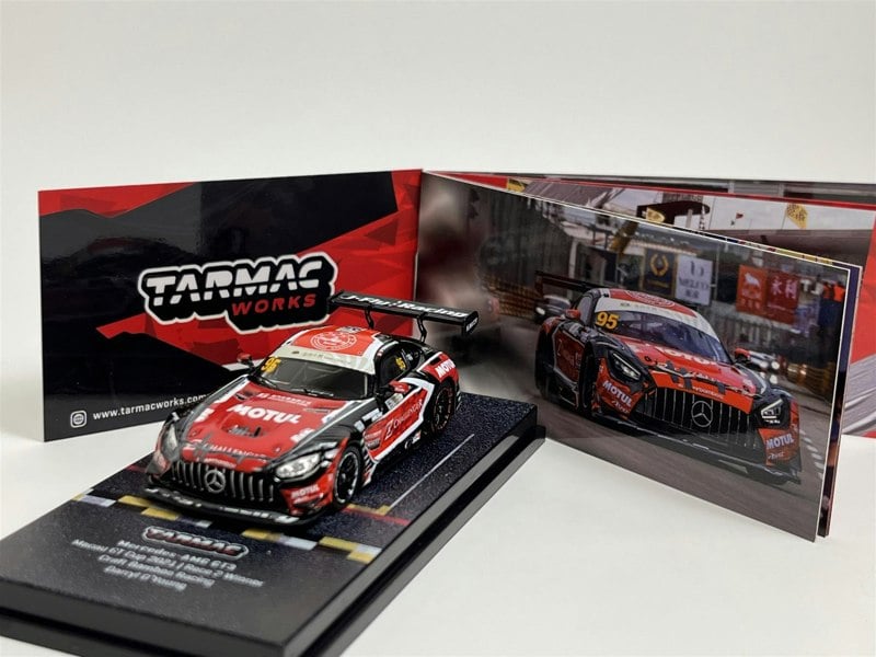 Tarmac Mercedes AMG GT3 Macau GT Cup 2021 Darryl O Young 1:64 Tarmac Works T6406221MGP95B