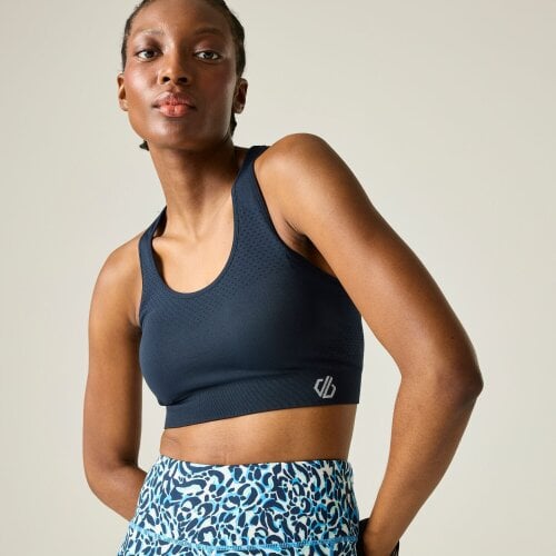Dare 2B Womens Dont Sweat It II Sports Bra - Navy