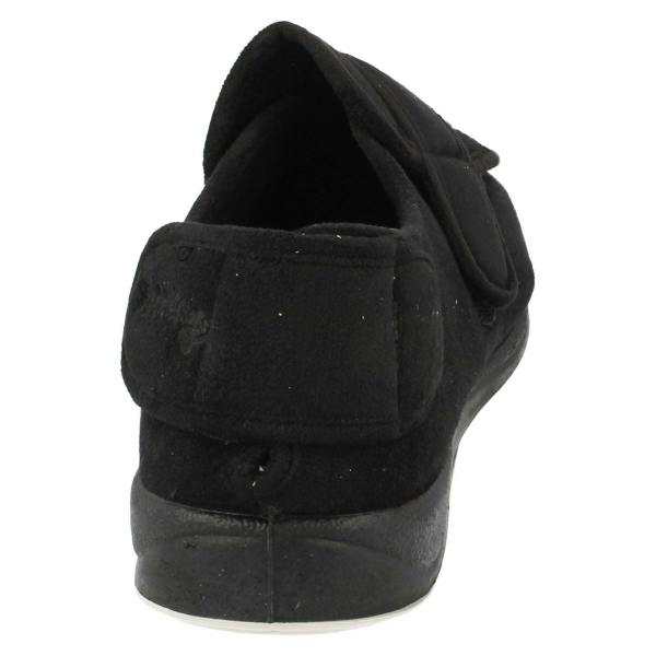 Padders Mens Padders Memory Foam Slippers Wrap