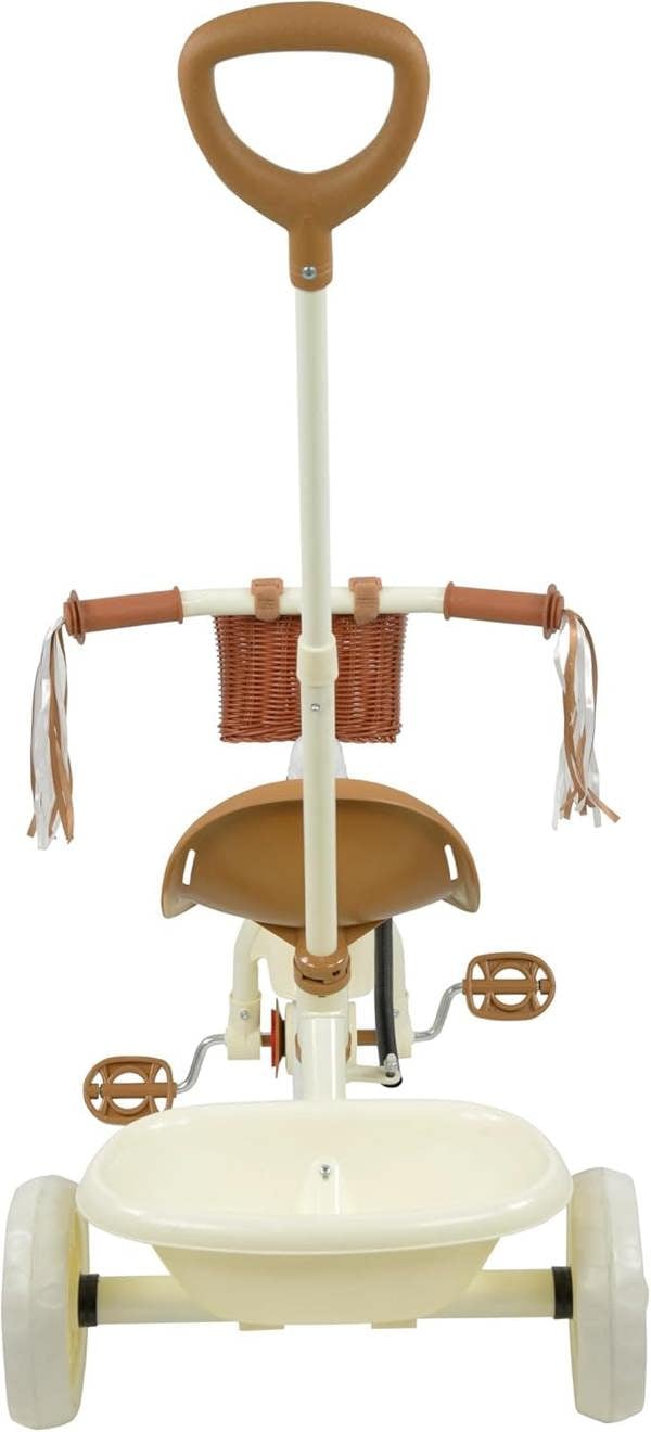 MoVe Steer Along Trike with Basket and Tassels