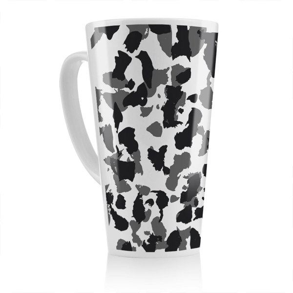 Benjamin Tate Design Animal Print Latte Mug