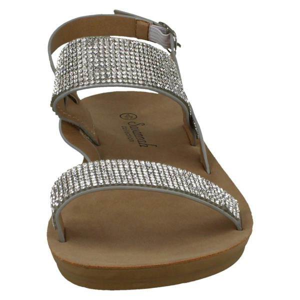Savannah Ladies Savannah Diamante Sandals F00242