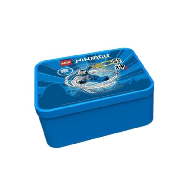 LEGO NINJAGO Jay ZX Lunch Box Kids Food Storage Container Blue