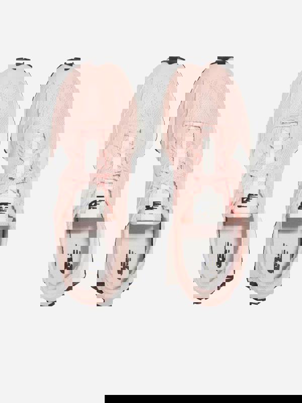 New Balance Girls 327 Lace Up Logo Trainers in Pink