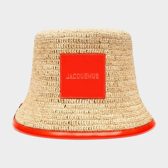 Jacquemus Le Bob Soli Dark Orange Red