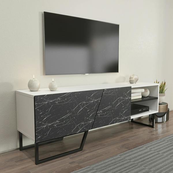 Decorotika Denasse Modern Tv Stand TV Cabinet for TV's up to 60"