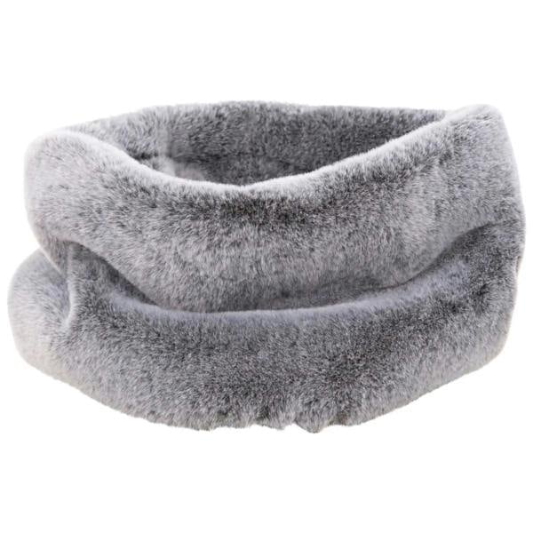 Trespass Womens/Ladies Cinnibar Faux Fur Neck Warmer - Black Fade - 