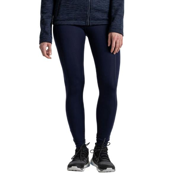 Craghoppers Womens/Ladies Kiwi Pro Plain Leggings - Blue Navy - 