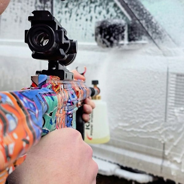 Equip2clean Assault Rifle Replica Pressure Washer Gun & Lance, 5000 PSI