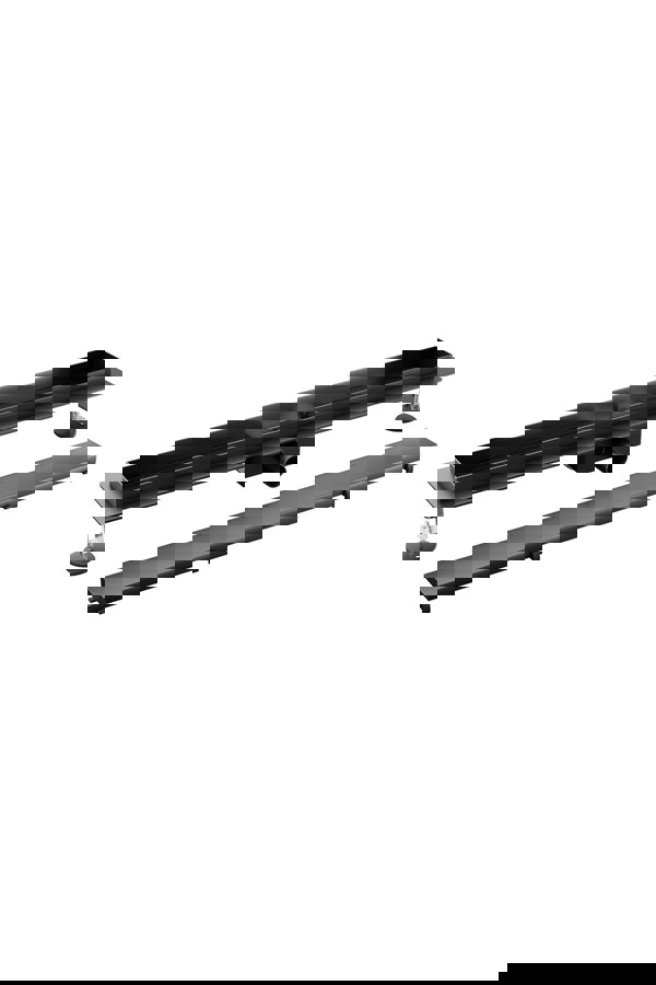 Living and Home 70cm Stainless Steel 2-in-1 Siphonic Linear Insert Shower Drain- Adjustable Height & Slope, Removable Cover, Filter & Siphon