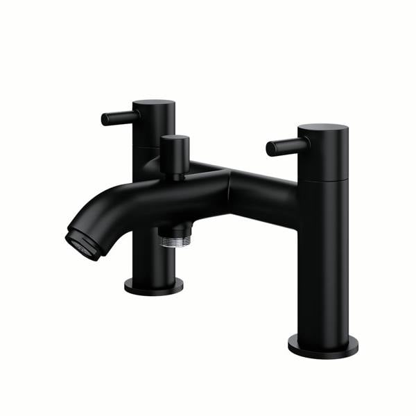 Flode Kumla | Bath Filler | Matt Black