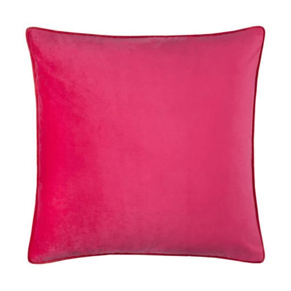 Furn Meridian Velvet Cushion Cover - Pink/Red - 