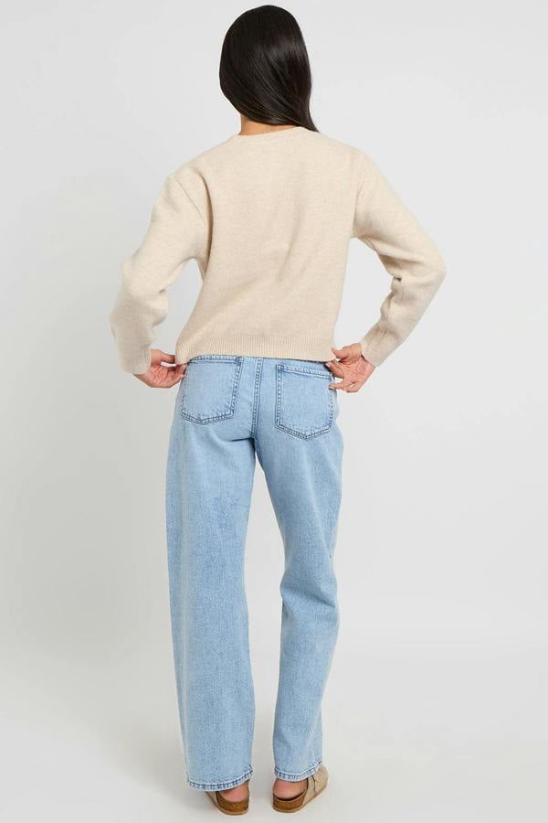 Urban Bliss Floral sequin placement jumper